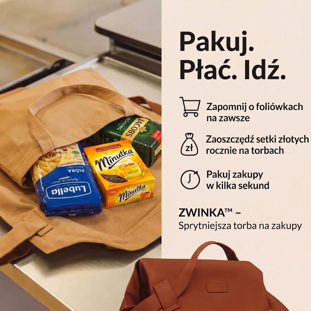 ZWINKA składana torba na zakupy – zdjęcie 8